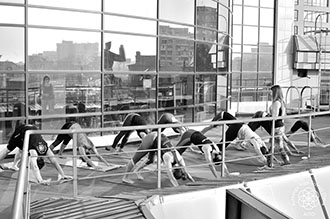 Фотография с Led-класса АВЙ на балконе Гранд Фитнесс Холла